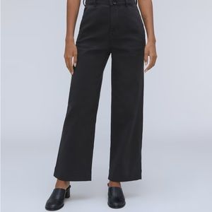 Everlane “The Organic Wide Leg Crop Pant”
